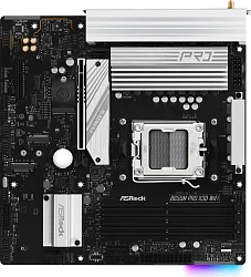 Материнская плата Asrock B650M PRO X3D Socket AM5 AMD B650 4xDDR5 mATX AC`97 8ch(7.1) 2.5Gg RAID+HDMI+DP