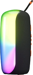 Колонка порт. Ural Молния Огонь черный/оранжевый 35W 1.1 BT/3.5Jack/USB-C 10м 2200mAh (без.бат) (УРАЛ МОЛНИЯ ОГОНЬ)