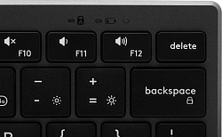 Клавиатура A4Tech Fstyler FBX51C серый USB беспроводная BT/Radio slim Multimedia для ноутбука (FBX51C GREY)