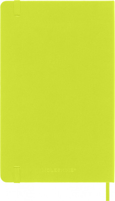Блокнот Moleskine CLASSIC QP060C2 Large 130х210мм 240стр. линейка твердая обложка лайм