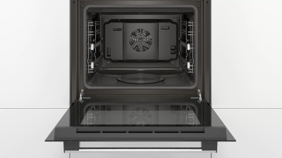 Духовой шкаф Электрический Bosch HIJ517YS0R нержавеющая сталь/черный