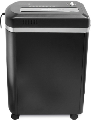 Шредер Heleos УМ22-5 черный (секр.P-5) фрагменты 10лист. 22лтр. скрепки скобы пл.карты CD