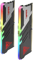 Память DDR5 2x16GB 6000MHz Patriot PVVR532G600C30K Viper Venom RGB RTL Gaming PC5-48000 CL30 DIMM 288-pin 1.35В kit с радиатором Ret