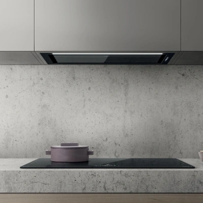 Вытяжка встраиваемая Elica Hidden ADV PLUS @ BLGL/A/52 черный управление: кнопочное (1 мотор)