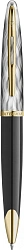 Ручка шариков. Waterman Reflections of Paris Carene DeLuxe (2200946) Black GT M син. черн. подар.кор.