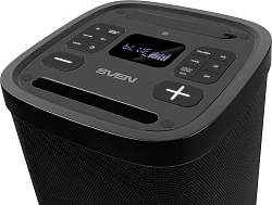 Колонка порт. Sven АС PS-950 черный 160W Mono BT/3.5Jack 8800mAh (SV-022396)