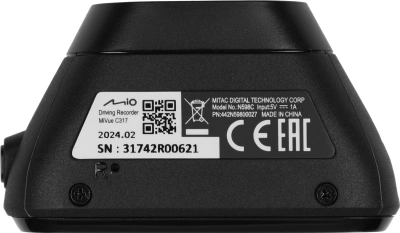 Видеорегистратор Mio MiVue C317 черный 2Mpix 1080x1920 1080p 130гр. STK2720
