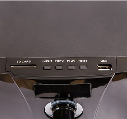 Минисистема Supra SMB-310 черный 60Вт FM USB BT SD