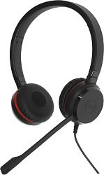 Наушники с микрофоном Jabra Evolve 30 II черный накладные USB оголовье (5399-823-369)