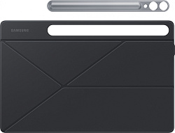 Чехол Samsung для Samsung Galaxy Tab S9+/S9 FE+/S10+ Smart Book Cover полиуретан черный (EF-BX810PBEGRU)