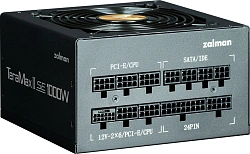 Блок питания Zalman ATX 1000W ZM1000-TMX2SE Gen.5 80+ gold 24pin APFC 120mm fan 12xSATA Cab Manag RTL
