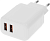 Сетевое зар./устр. BoraSCO 15W 3A 2xUSB универсальное белый (52580)