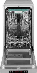 Посудомоечная машина Weissgauff DW 4015 серебристый (узкая)