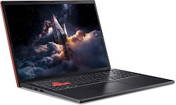 Ноутбук Acer Nitro Lite 16 NL16-71G-51L6 Core i5 13420H 16Gb SSD512Gb NVIDIA GeForce RTX4050 6Gb 16" IPS WUXGA (1920x1200) без ОС black WiFi BT Cam (NH.DAEEX.002)