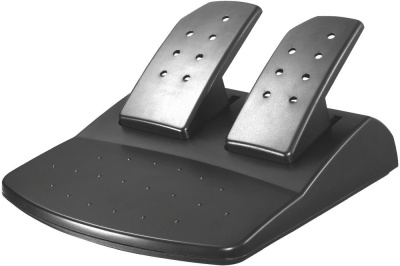 Руль Defender Forsage GTR 12кноп. (с педалями) черный