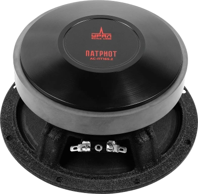 Колонки автомобильные Ural АС-ПТ165.2 ПАТРИОТ (без решетки) 600Вт 98.5дБ 4Ом 16.5см (6 1/2дюйм) (ком.:2кол.) широкополосные однополосные