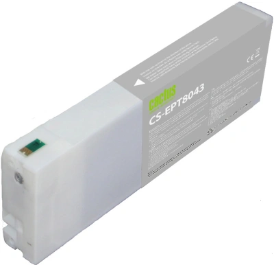 Картридж струйный Cactus CS-EPT8043 T8043 пурп.пигм. (700мл) для Epson SureColor SC-P6000/7000/8000/9000 с чипом