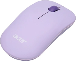 Мышь Acer OMR205 фиолетовый оптическая 1200dpi беспров. USB для ноутбука 3but (ZL.MCEEE.02K)