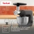 Кухонная машина Tefal Bake Essential QB161H38 планетар.вращ. 800Вт черный/серебристый