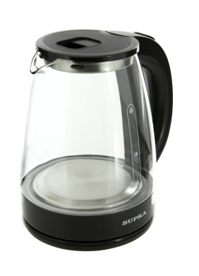 Чайник электрический Supra KES-1870G 1.8л. 1500Вт черный корпус: стекло