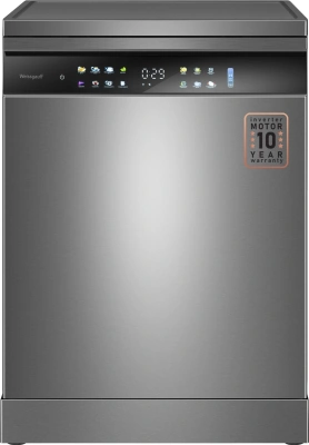 Посудомоечная машина Weissgauff DW 6138 Touch Inverter Autoopen серебристый (полноразмерная) инвертер