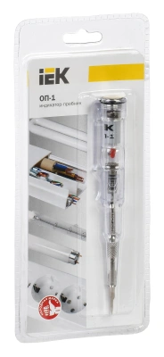 Отвертка IEK пробник ОП-1 в компл.:1 предмет (TPR10)