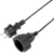 Удлинитель силовой PROconnect PROc-Uc (13-4909) 3x0.75кв.мм 1розет. 10м ПВС 6A без катушки черный