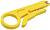 Инструмент Sysmatrix HT 318 для зачистки и разделки витой пары пластик 70x70мм желтый