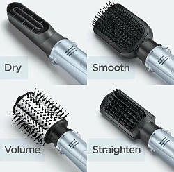Фен-щетка Babyliss AS774E 1000Вт голубой металлик