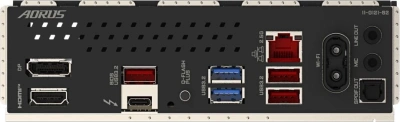 Материнская плата Gigabyte Z890I AORUS ULTRA Soc-1851 Intel Z890 2xDDR5 mini-ITX AC`97 8ch(7.1) 2.5Gg RAID+HDMI+DP