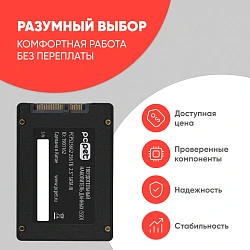 Накопитель SSD PC Pet SATA-III 256GB PCPS256G2 2.5" OEM