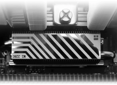 Радиатор для SSD Thermalright HR-10-2280 серебристый алюминий Ret