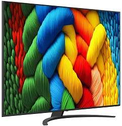 Телевизор LED LG 86" 86NANO81A6A.ARUG черный 4K Ultra HD 60Hz DVB-T DVB-T2 DVB-C DVB-S DVB-S2 USB WiFi Smart TV