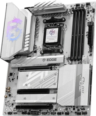 Материнская плата MSI MPG B850 EDGE TI WIFI SocketAM5 AMD B850 4xDDR5 ATX AC`97 8ch(7.1) 5Gigabit RAID+HDMI
