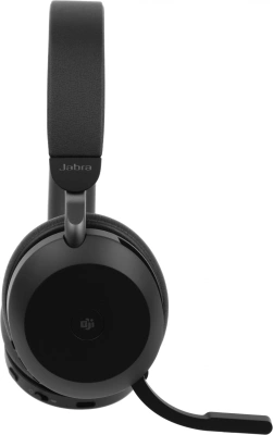 Наушники с микрофоном Jabra Evolve2 75, Link380a MS Stereo Black черный накладные BT/Radio оголовье (27599-999-999)