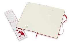 Блокнот Moleskine CLASSIC QP066F2 Large 130х210мм 240стр. пунктир твердая обложка красный