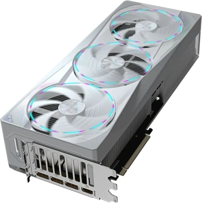 Видеокарта Gigabyte PCI-E 5.0 GV-N5080AORUSM ICE-16GD 1.0 NVIDIA GeForce RTX 5080 16Gb 256bit GDDR7 2617/30000 HDMIx1 DPx3 HDCP Ret