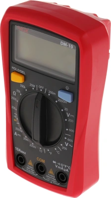 Мультиметр RGK DM-10 цифровой красный/черный (779623)