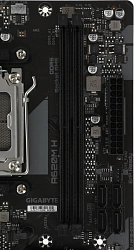 Материнская плата Gigabyte A620M H Socket AM5 AMD A620 2xDDR5 mATX AC`97 8ch(7.1) GbLAN RAID+HDMI+DP