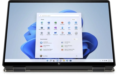 Ноутбук HP Spectre x360 14-ef2013ci Core i7 1355U 16Gb SSD1Tb Intel Iris Xe graphics 13.5" OLED Touch 3.2K (3000x2000) Windows 11 Home black WiFi BT Cam (9C902EA)