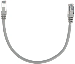 Патч-корд Rexant 02-0210-03 F/UTP RJ-45 вил. кат.6 0.3м серый LSZH