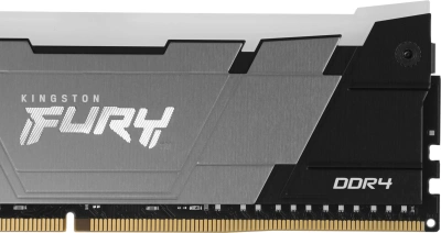Память DDR4 16GB 3200MHz Kingston KF432C16RB12A/16 Fury Renegade RGB RTL Gaming PC4-25600 CL16 DIMM 288-pin 1.35В dual rank с радиатором Ret