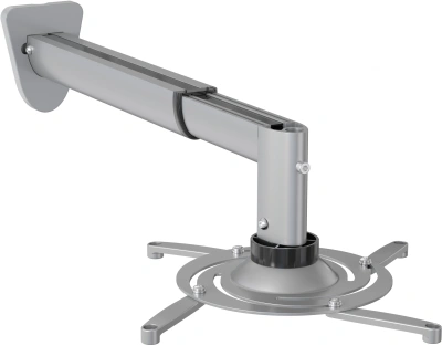 Кронштейн для проектора Cactus CS-VM-PR05BL-AL серебристый макс.10кг настенный поворот и наклон