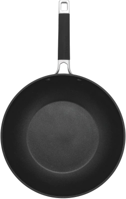 Сковорода ВОК (WOK) Rondell Stolz RDA-1771 круглая 28см покрытие: Xylan Plus ручка несъемная (без крышки) серый