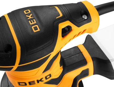 Эксцентриковая шлифмашина Deko DK400G 400Вт D125мм (085-1056)