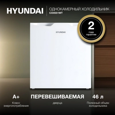 Холодильник Hyundai CO0551WT 1-нокамерн. белый