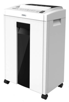 Шредер Deli ET051 белый с автоподачей (секр.P-4) фрагменты 8лист. 16лтр.