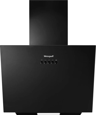 Вытяжка каминная Weissgauff Lyra BL черный управление: кнопочное (1 мотор)