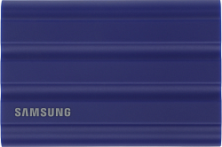 Накопитель SSD Samsung Original USB-C 1Tb MU-PE1T0R/WW Shield T7 1.8" синий