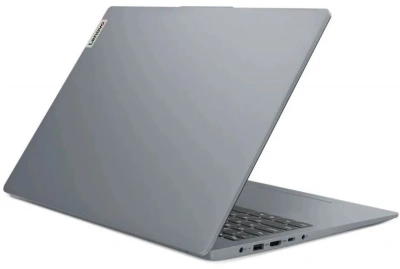 Ноутбук Lenovo IdeaPad Slim 3 15IRU8 Core i3 1315U 8Gb SSD256Gb Intel UHD Graphics 15.6" TN FHD (1920x1080) без ОС grey WiFi BT Cam (82X700DBUE)